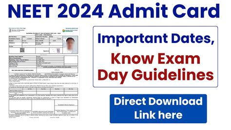 Admit Card 2024 .